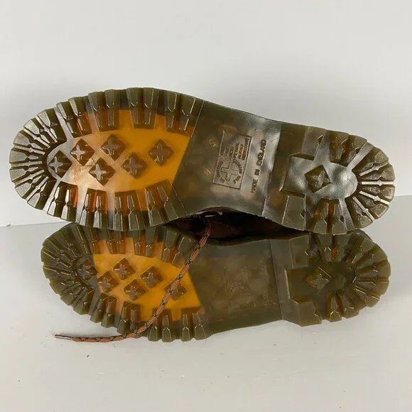 Dr. Martens Repello Calf Suede Boots Men's Size 13 Brown Tan NIB NEW - Picture 9 of 14